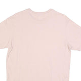 LEVI'S Mens Pale Pink Cotton Blend T-Shirt S Short Sleeve Crew Neck Classic Logo