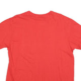 MAJESTIC Mens Red Washington Graphic T-Shirt XL Short Sleeve Crew Neck Cotton