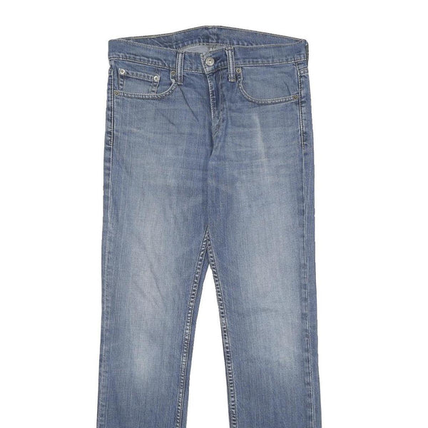 LEVI'S 511 Slim Mens Jeans Blue Slim Skinny Denim Medium W30 L32 Zip