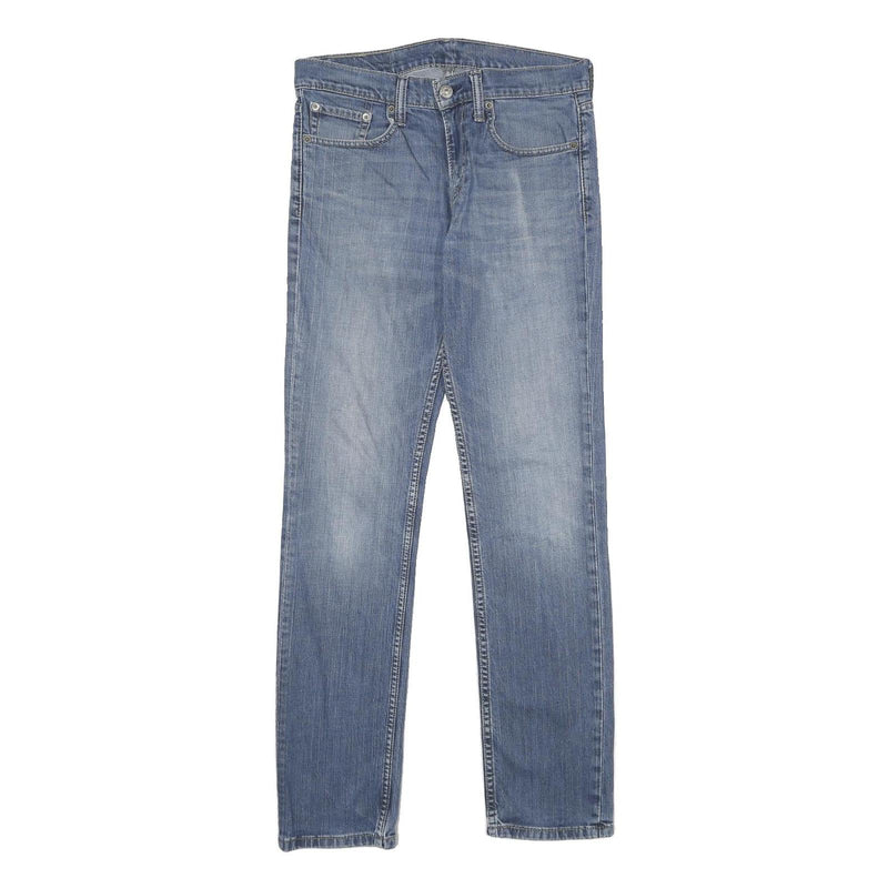 LEVI'S 511 Slim Mens Jeans Blue Slim Skinny Denim Medium W30 L32 Zip