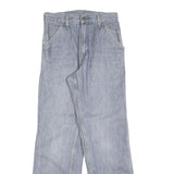 CARHARTT Mens Jeans Blue Relaxed Loose Denim Light W28 L32 Workwear Cotton