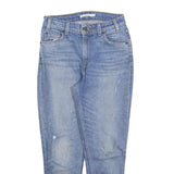 LEVI'S 721 Womens Jeans Blue Regular Skinny Denim Medium W26 L25 Classic Fit Zip