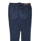 SEVEN7 Womens Jeans Blue Slim Skinny Denim Medium W34 L28 Stylish Zip