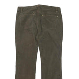 RALPH LAUREN POLO JEANS COMPANY Womens Cotton Blend Brown Regular Fit Straight