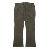 RALPH LAUREN POLO JEANS COMPANY Womens Cotton Blend Brown Regular Fit Straight