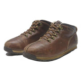 TIMBERLAND Brown Boys Lace-Up Leather Boots UK 6 Durable Outdoor Footwear