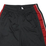 NIKE Mens Black & Red Sports Casual Polyester Blend S W28 Athletic Shorts
