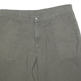 DICKIES Mens Shorts Green XL W38 Casual Cotton Blend Plain Cargo Workwear