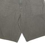 DICKIES Mens Shorts Green XL W38 Casual Cotton Blend Plain Cargo Workwear
