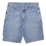 WRANGLER Mens Denim Blue Casual Shorts M W32 Carpenter Workwear Fit