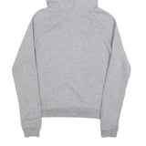NIKE Womens Grey Hoodie S Cotton Blend Pullover Sports Casual Sweatshirt
