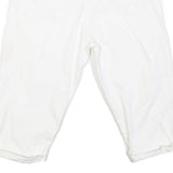 LEVI'S Womens White Casual Shorts L W36 Cotton Blend Comfort Fit