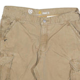 CARHARTT Mens Shorts Beige Casual Cargo Relaxed Fit M W34 Workwear Utility