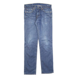 LEVI'S 511 Slim Mens Jeans Blue Slim Skinny Denim Medium W32 L31 Zip