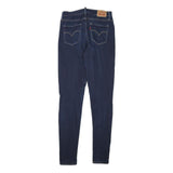 LEVI'S 720 Womens Jeans Blue Slim Skinny Denim Medium Wash W28 L30 Stretch Zip