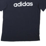 ADIDAS Mens Black Modern T-Shirt M Short Sleeve Crew Neck Cotton Blend