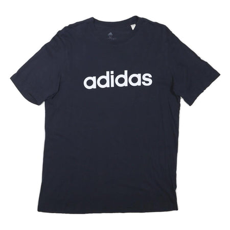 ADIDAS Mens Black Modern T-Shirt M Short Sleeve Crew Neck Cotton Blend