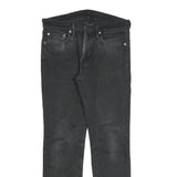 LEVI'S 511 Slim Mens Black Slim Jeans Denim Medium W32 L29 Zip Cotton Blend