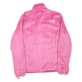 THE NORTH FACE Womens Pink Fleece Jacket XL Polyester Blend Zip Casual Outdoor