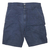 CARHARTT Mens Shorts Blue Casual M W31 Workwear Cotton Blend Relaxed Fit