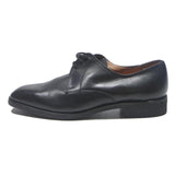 CLERGET Mens Leather Black Derby Shoes UK 9.5 Classic Formal Footwear