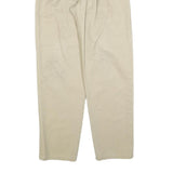 DICKIES Mens Cotton Blend Beige Relaxed Straight Trousers W30 L30 Workwear