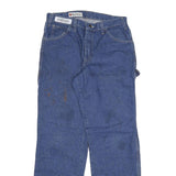 DICKIES Mens Jeans Blue Regular Straight Denim W30 L32 Workwear Utility