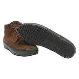 TODS Brown Suede Mens Ankle Boots UK 5.5 Lace-Up Casual Comfortable