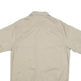 CARHARTT Mens Beige Workwear Cotton Shirt L Button Pocket Casual Durable