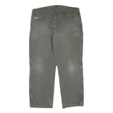 DICKIES Mens Regular Fit Straight Denim Grey W38 L30 Workwear Casual Jeans