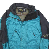 MOUNTAIN HARD WEAR Mens Blue & Black Outdoor Jacket S Polyester Blend Zip
