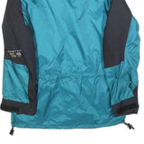 MOUNTAIN HARD WEAR Mens Blue & Black Outdoor Jacket S Polyester Blend Zip