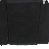 THE NORTH FACE Womens Black & Navy Zip Jacket XL Polyester Blend Fleece Outdoor