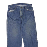 DICKIES Womens Regular Fit Blue Denim Classic Jeans W34 L32 Workwear
