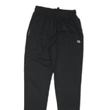 CHAMPION Mens Joggers Black Slim Tapered S W26 L31 Cotton Blend Comfort