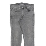 LEVI'S 511 Slim Mens Jeans Grey Denim Slim Skinny W33 L32 Classic Cotton Blend