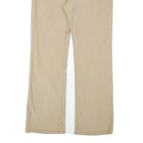 RALPH LAUREN POLO JEANS COMPANY Womens Cotton Blend Beige Regular Straight