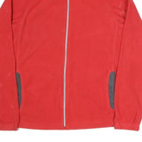 STARTER Mens Red Jacket M Polyester Blend Plain Zip Casual Sportswear