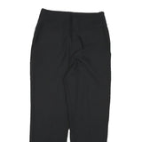 SYLVIAN HEACH Womens Black Relaxed Straight Trousers W28 L25 Elegant Comfort