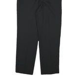 SYLVIAN HEACH Womens Black Relaxed Straight Trousers W28 L25 Elegant Comfort