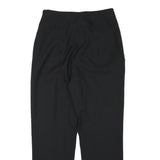 SYLVIAN HEACH Womens Black Relaxed Straight Trousers W28 L25 Elegant Comfort