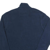 CHAPS Mens Blue Plain Pullover Crew Neck Basic Knit M Polyester Casual Jumper