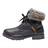 DOCKERS Snow Boots Black Synthetic Womens UK 8