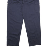 RED KAP Mens Polyester Blend Navy Blue Regular Cargo Trousers W36 L32 Workwear