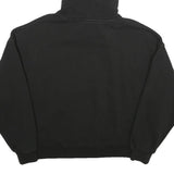 KARL KANI Womens Black Hoodie S Cotton Blend Pullover Drawstring Sweatshirt