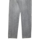 JOHNNY HALLYDAY Mens Grey Regular Fit Straight Denim Jeans W30 L33 Snake Print