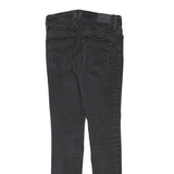 LEVI'S Womens Jeans Black Slim Skinny Denim Medium W25 L28 Stretch Cotton Blend