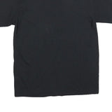 PORT & COMPANY Mens Black Servite Water Polo Graphic T-Shirt L Short Sleeve Crew