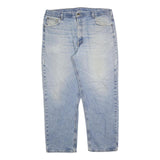 CARHARTT Mens Jeans Blue Relaxed Straight Denim Light W42 L30 Casual Workwear