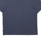 CALVIN KLEIN JEANS Womens Blue T-Shirt M Short Sleeve Crew Neck Plain Cotton